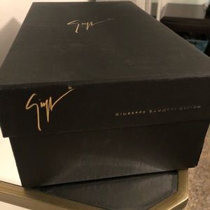 Giuseppe Zanetti Design aqua diamond thong sandals